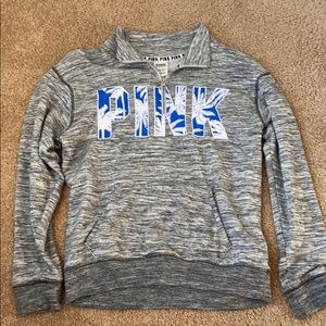 PINK quarter zip jacket